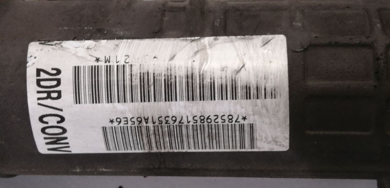 STEERING RACK AND PINION OEM 2007 BENTLEY CONT-GT 1YR WRNTY 3W1422071B