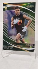 💎2025 Absolute ARIAN SMITH RC🏈TRUE GREEN SPECTRUM REFRACTOR!💎NUMBERED 20/25💎