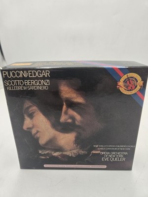 Puccini: Edgar Giacomo (CD 2 Discs CBS Records) Opera Orchestra Of New York DADC