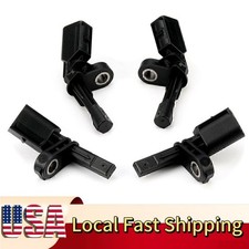 4pcs Abs Wheel Speed Sensor Front Rear Left Right For Audi Volkswagen Kit .