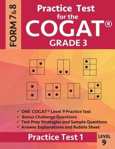 Practice Test for the CogAT Grade 1 Form 7 Level 7 — Gifted and Talented Test Prep Team and Origins Publications