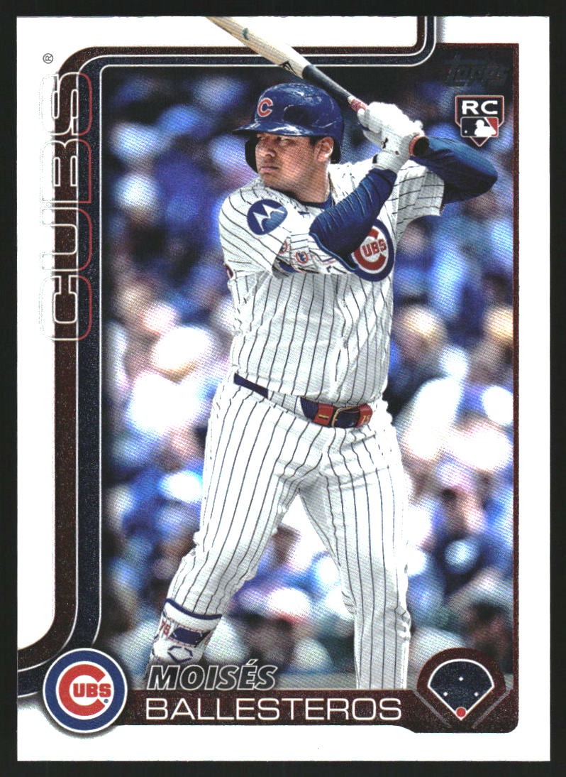 Moisés Ballesteros 2025 Topps Update Rainbow Foil #US262 Rookie