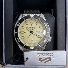 SEIKO 5 Sports Ivory Automatic Watch SRPD67K1