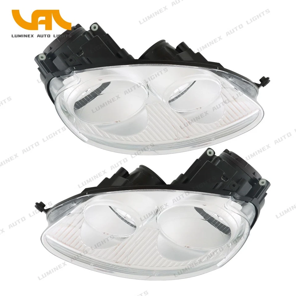 Headlight Assembly For Volkswagen Rabbit 2006-2009 & For Jetta 2005-2010 LH+RH Foto 4 de 4