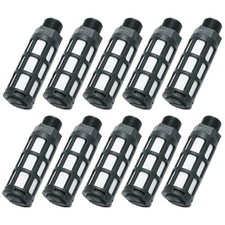 Beduan Pneumatic Air Compressor Muffler Fitting 3/8" NPT (10 pcs)