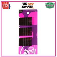 60-count Goody SlideProof Bobby Pins, Black 1942233 