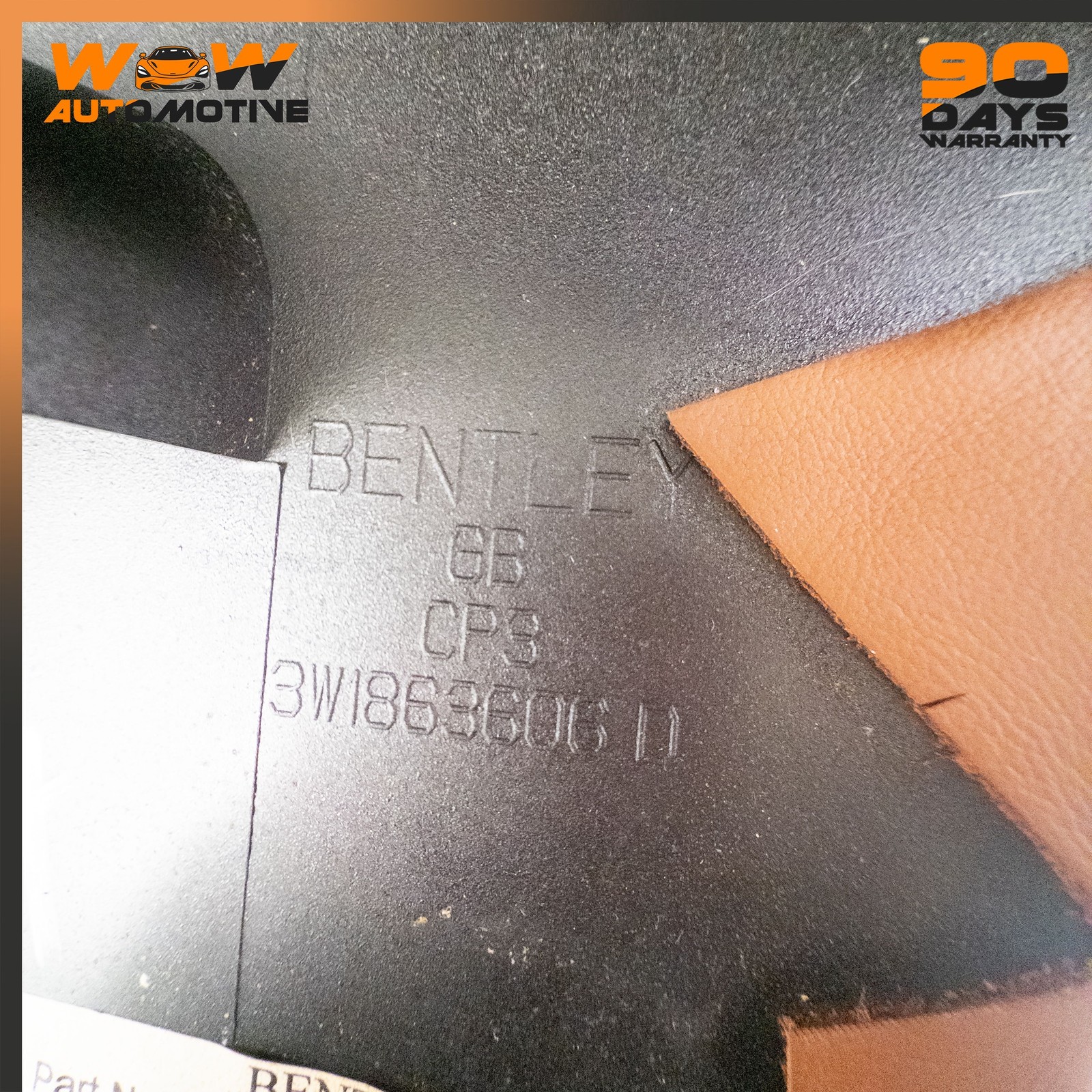 12-18 BENTLEY CONTINENTAL GTC FRONT RIGHT A PILLAR KICK PANEL TRIM COVER OEM
