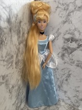 Disney Store Princess Cinderella 17" Singing Articulated Doll WORKS 1