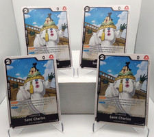 Saint Charlos Playset - OP13-087 x4 - Carrying On His Will - One Piece TCG