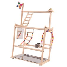 Parrot Bird Playground Parrot Playstand for Cockatiel Small Parakeets Macaws
