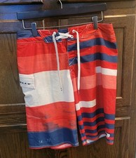 Oakley Men's Swim Trunks Size 30. Three Color Scheme. Some Stains From Storage