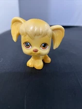 Authentic Littlest Pet Shop Tan Cocker Spaniel Dog LPS Promo No # Unnumbered 