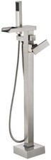 Miseno MT15INF Infinity Floor Mounted Tub Filler - Nickel