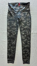 Spanx Camo Leggings - Black/Gray - Large - EXCELLENT CONDITION
