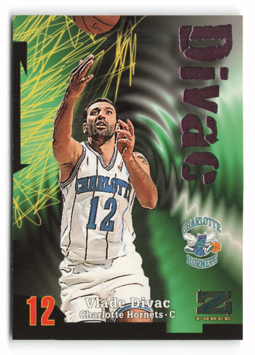 1997-98 SkyBox Z-Force #93 Vlade Divac Charlotte Hornets | eBay