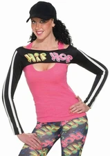 Forum Women's Hip Hop Old School Arm Warmer Shrug Costume Accessory