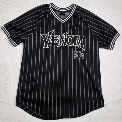 Marvel Venom Brock 88 Box Lunch Adult Unisex Stiched Baseball Jersey Size Medium