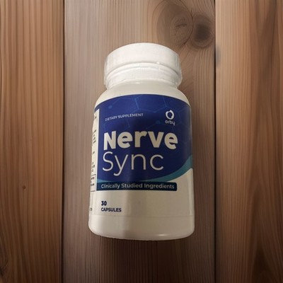 Nerve Sync Capsules, Max Strength Nerve Health Supplement, NerveSync (1 Pack)