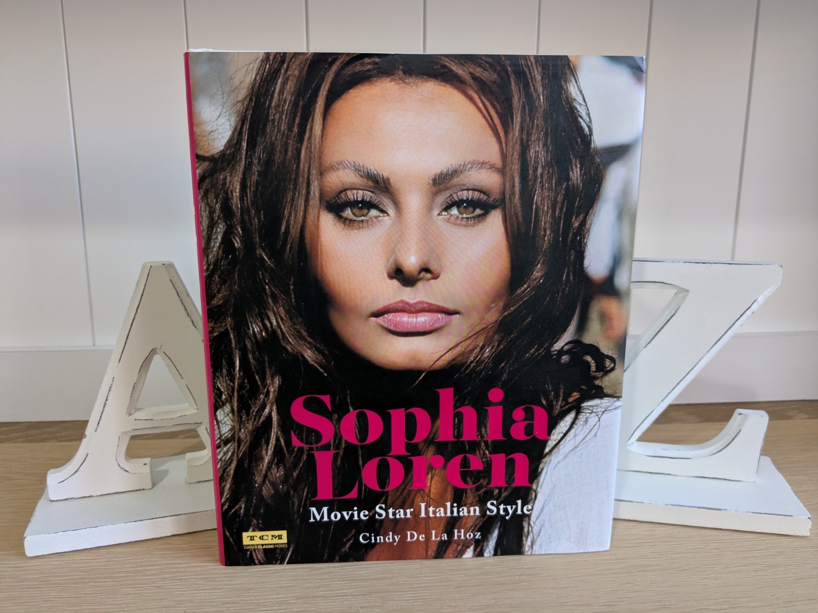 Sophia Loren Hardcover Book Movie Star Italian Style Biography Cindy De La Hoz