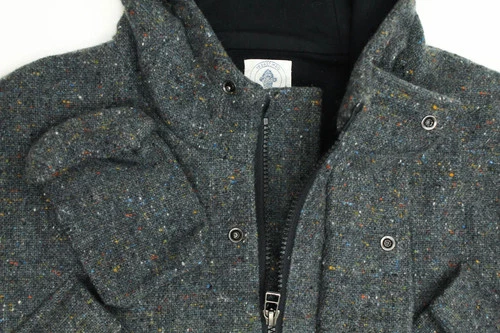 18 EAST Iscaire Molloy Tweed Parka Coat - NEW - M image 3