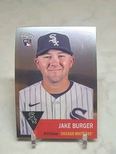 2022 Topps Chrome Platinum Anniversary - Jake Burger (RC) #126 WHITESOX 