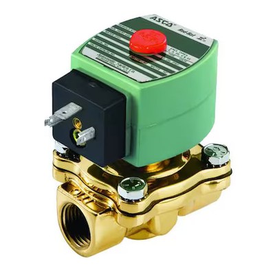 Asco Sc8210g003 Solenoid Valve, 2-Way, 2-Position, Normally Closed, 3/4 In Pipe