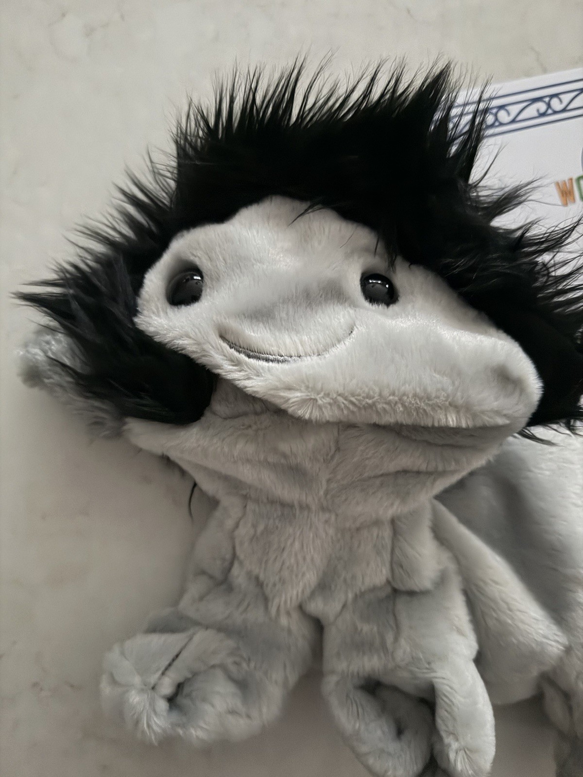 2025 Build A Bear Emo Axolotl UNSTUFFED w/ Check Hoodie Animal Plush NEW IN HAND