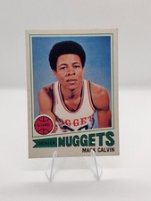 1977-78 Topps - Mack Calvin #96 White Back Denver Nuggets