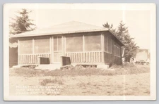 Real Photo Postcard RPPC Grand Rapids Michigan Mike Brown's Resort Rec Building