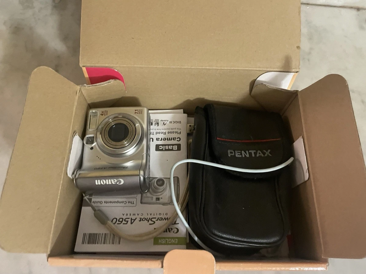 Canon PowerShot A560 Digital Cameras with Date/Time Stamp for Sale