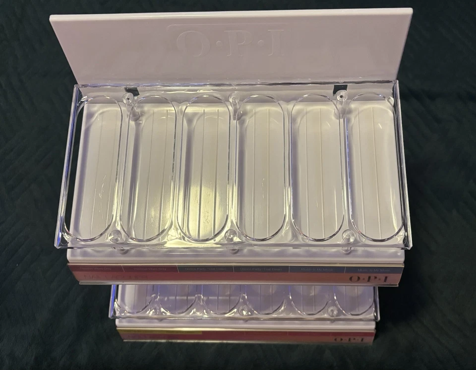 Pre-loved OPI nail lacquer stand holds 36 full sized bottles of polish - Image 4 of 4