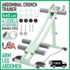 NEW Ab Trainer Abdominal Workout Bench Exerciser Home Fitness Machine 300 LBS US