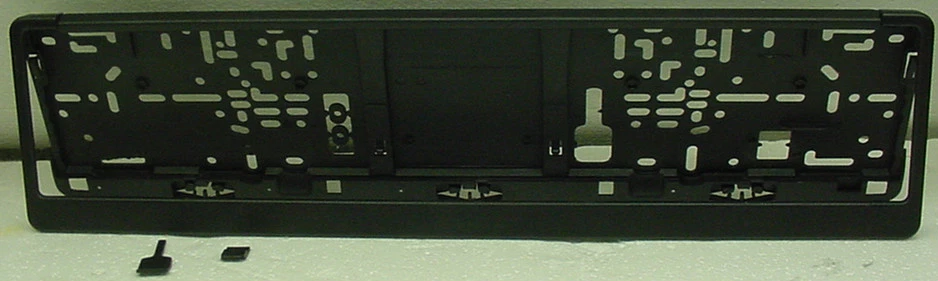OEM Alemán Euro Soporte de matrícula Marco Etiqueta Soporte Audi Porsche VW Volvo BMW Foto 3 de 4