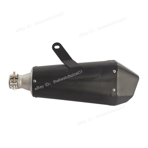 For Ducati Scrambler 800 Icon 2023-2025 Slip On Black Tail Muffler Exhaust Pipe - Picture 8 of 9