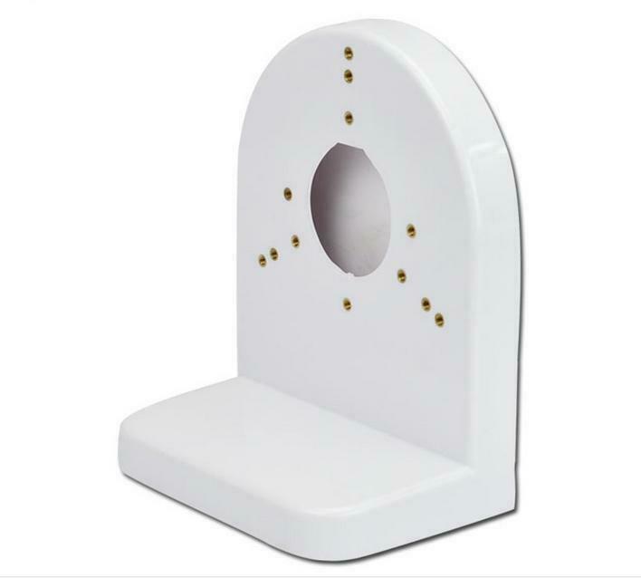 L Type Wall Mount Plastic Right Angle Bracket for CCTV Dome IP Security Camera