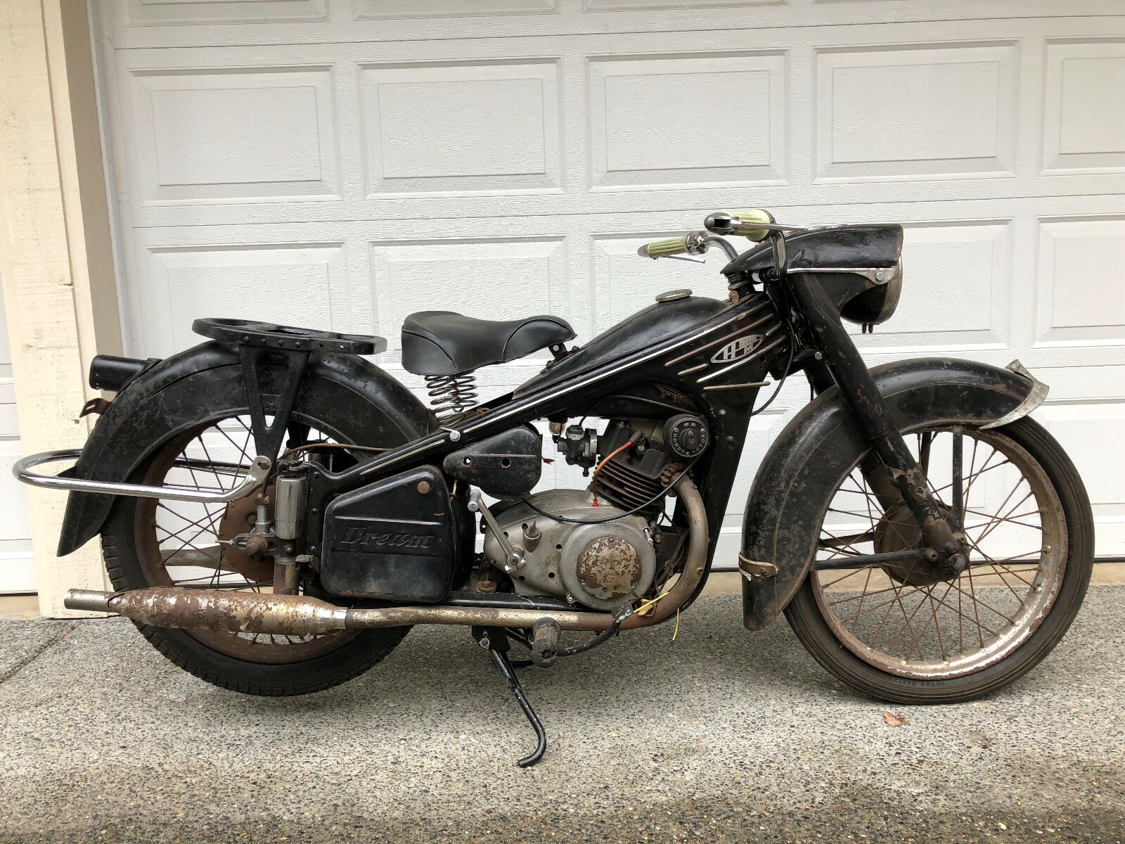 1955 Honda Dream 4E  Rare non-U.S. Honda