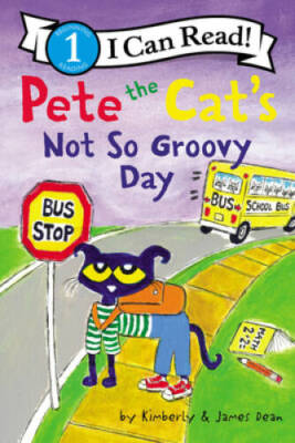 Pete the Cats Not So Groovy Day (I Can Read Level 1) - Paperback - VERY GOOD