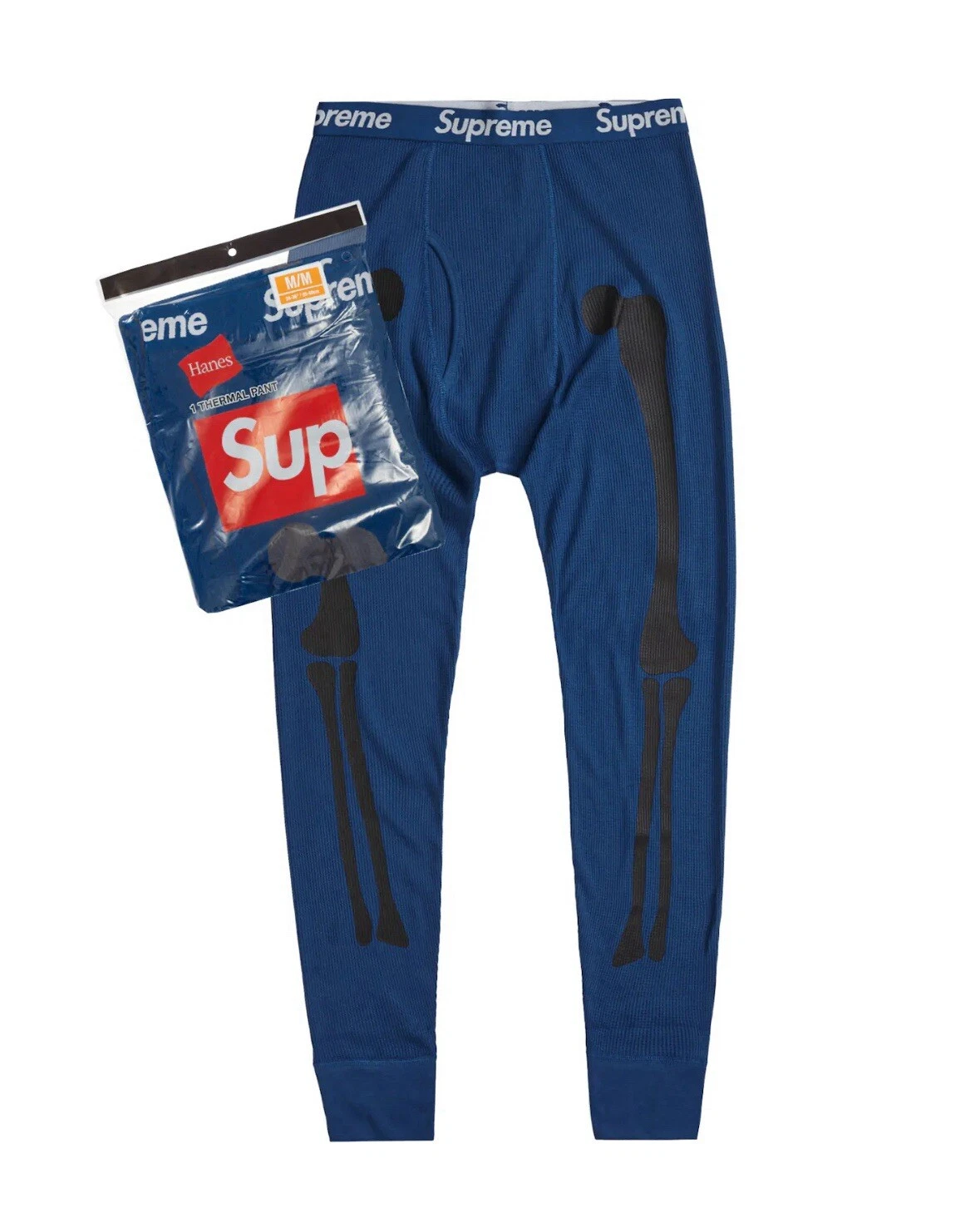 Pantalon thermique Supreme x Hanes Bones 1 pack FW21 (FW21A27) 