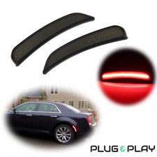 Rear Red Led Side Marker Indicator Lights For 2015-2023 Chrysler 300 68213845ad