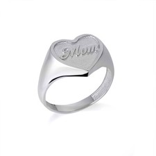 .925 Sterling Silver Mom Heart Mothers Love S...