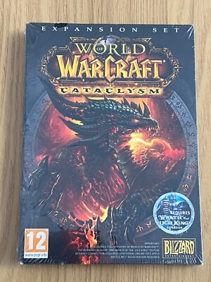 World of Warcraft Cataclysm DVD-ROM - Neu Sealed - ️Retro Geschenkidee ️