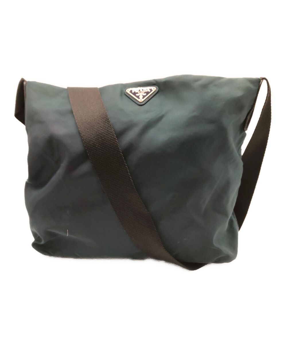 PRADA nylon shoulder bag green | eBay PRADA nylon shoulder bag green | eBay