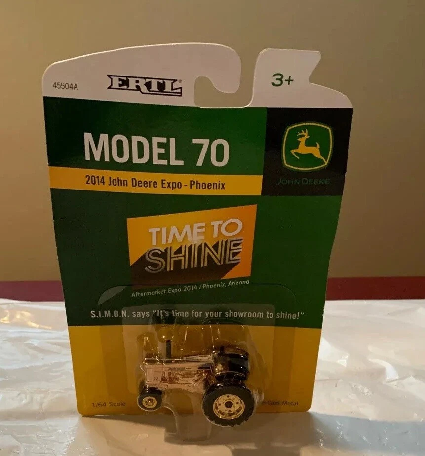 John Deere 70 2014 Phoenix Expo Gold escala 1/64 Foto 3 de 3