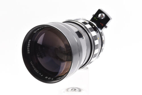 Exakta Mount Steinheil Munchen Auto S Tele Quinar 135mm f/2.8 Lens & Cap RARE - Picture 2 of 10