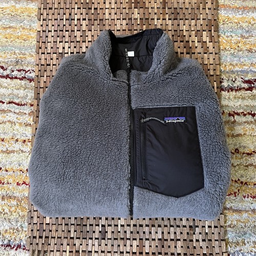 Patagonia Woolyester Reversible Deep Pile Fleece Puff… Gem