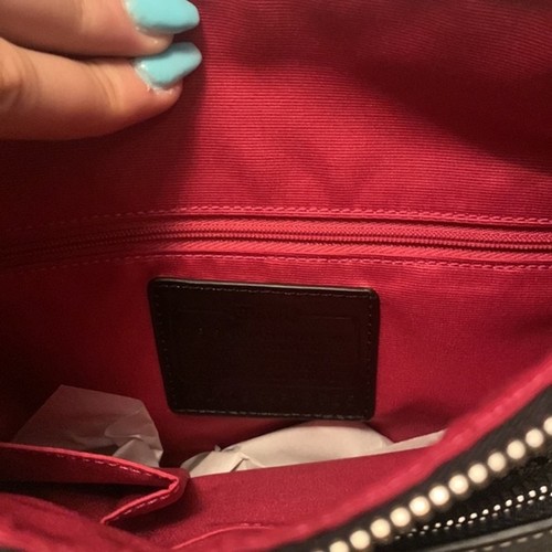 BNWT COACH Coated Canvas Shoulder Bag - Picture 3 of 4