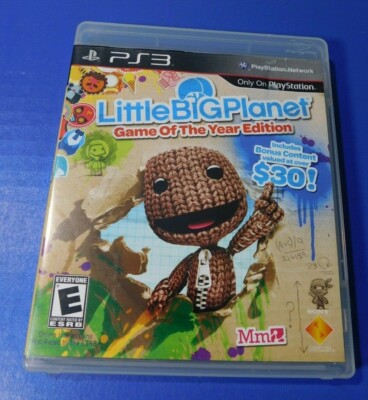 Little Big Planet Game of the Year Edition] PS3 Playstation 3 Complete & Tested