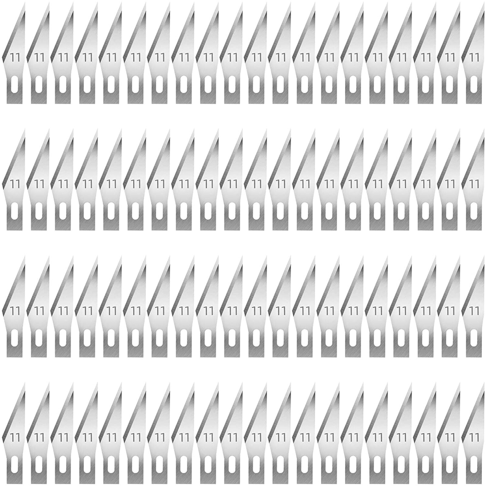 200X Exacto 11 Knife Replacement Blades Carbon Steel Hobby Arts Craft