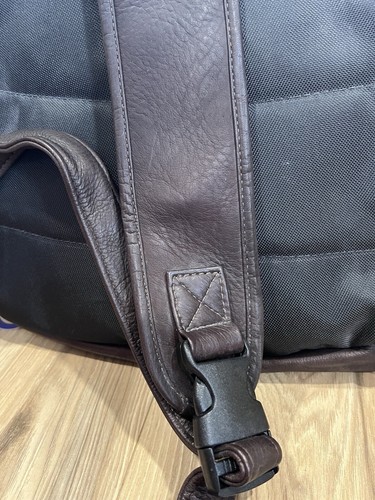 NEW David King Boston Men’s Crossbody Sling Bag Brown Leather - Picture 11 of 12
