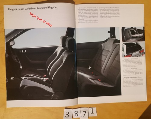 HONDA ACCORD AERODECK EX 2.0 EX 2.0i Prospectus Allemand 24 pages 1988? - Imagen 5 de 11